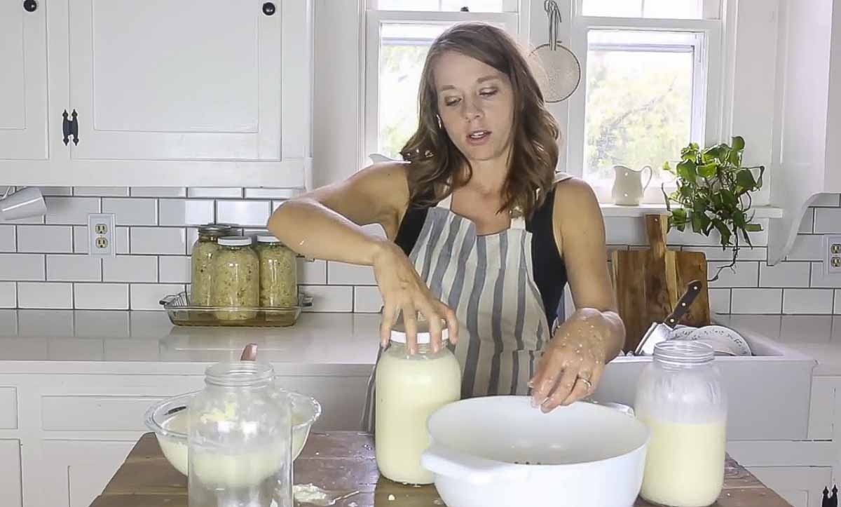 How to Make Milk Kefir - Farmhouse on Boone