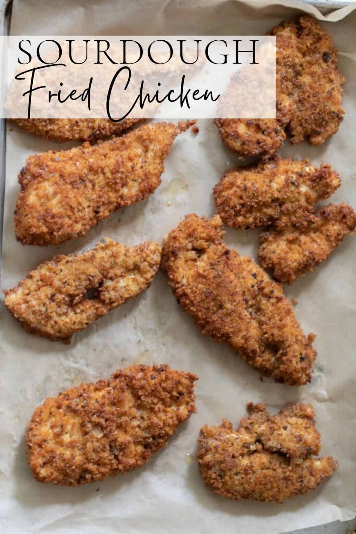 Sourdough Fried Chicken - Farmhouse on Boone