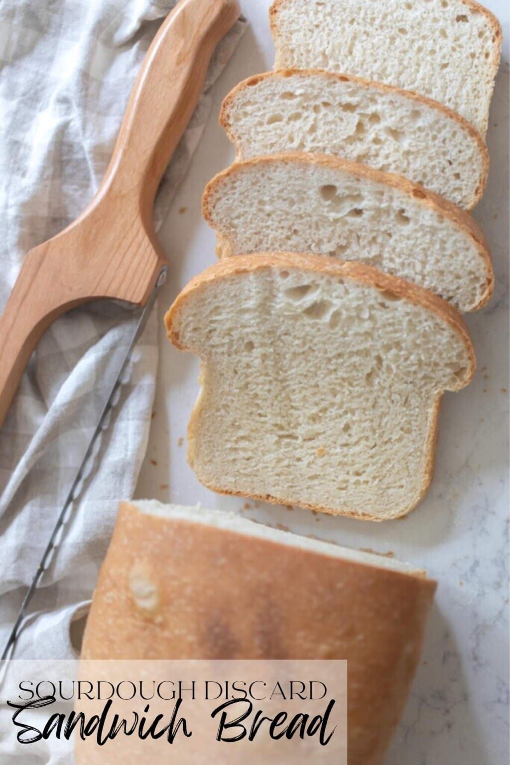 Sourdough Discard Sandwich Bread - Farmhouse On Boone