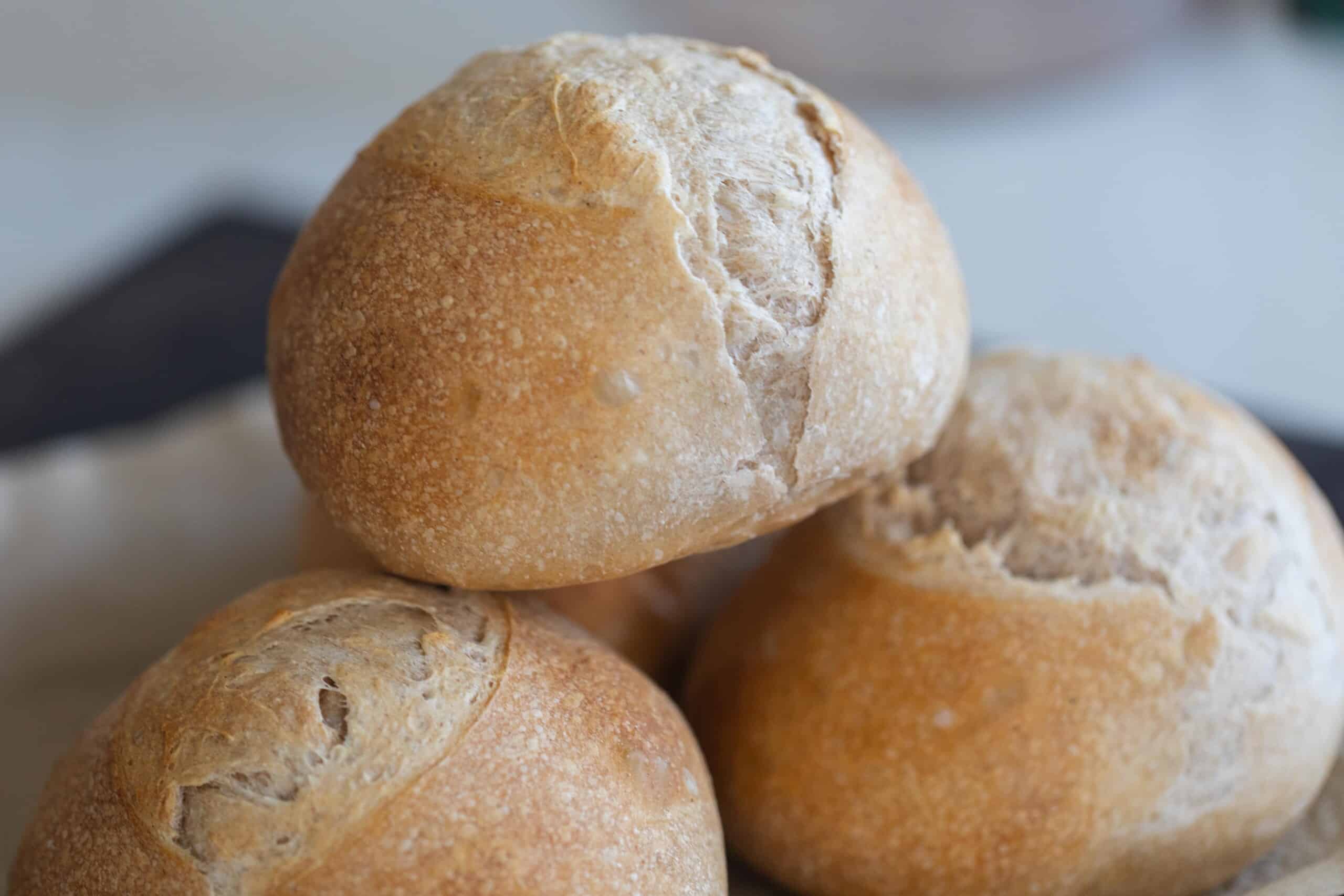 Sourdough Mini Loaves and Melba Toasts