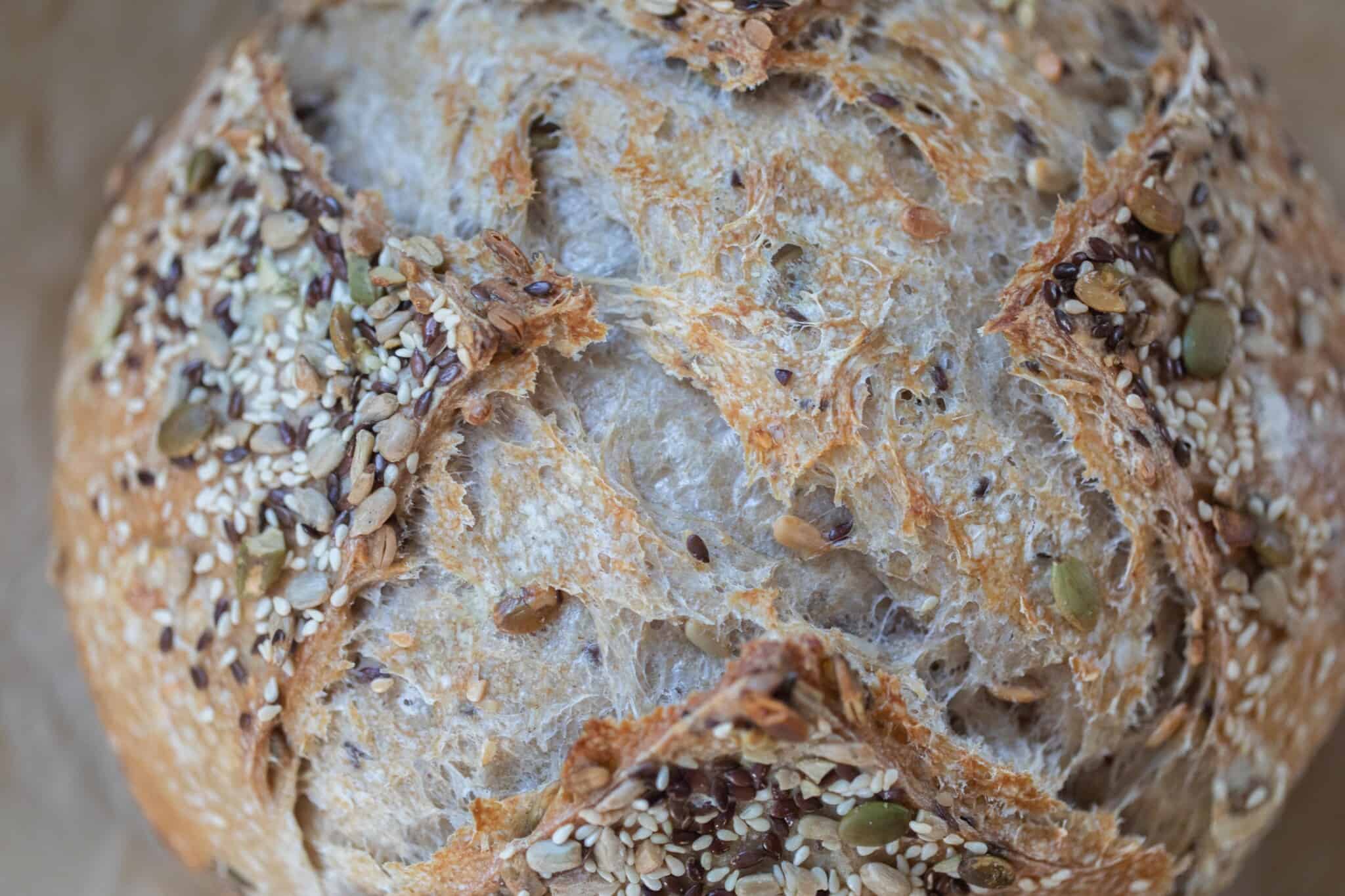 Seeded Sourdough Bread Recipe - Farmhouse On Boone