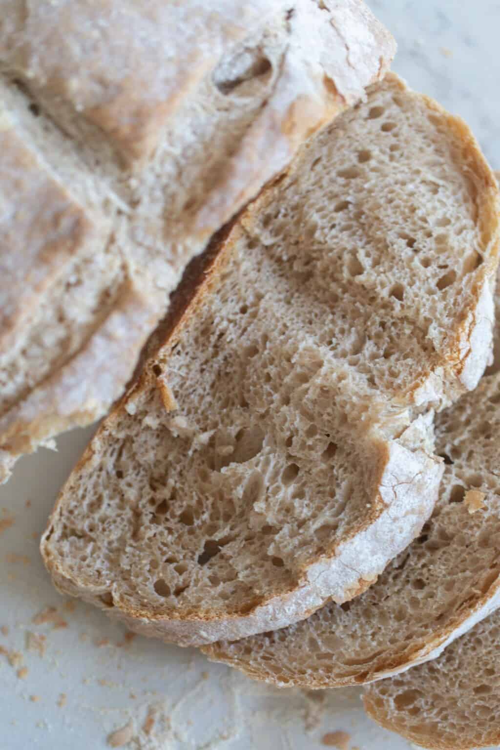 How To Bake Sourdough Bread Without a Dutch Oven - Farmhouse on Boone