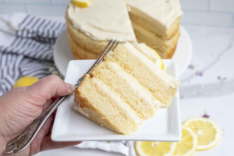 Easy Sourdough Lemon Cake Farmhouse On Boone