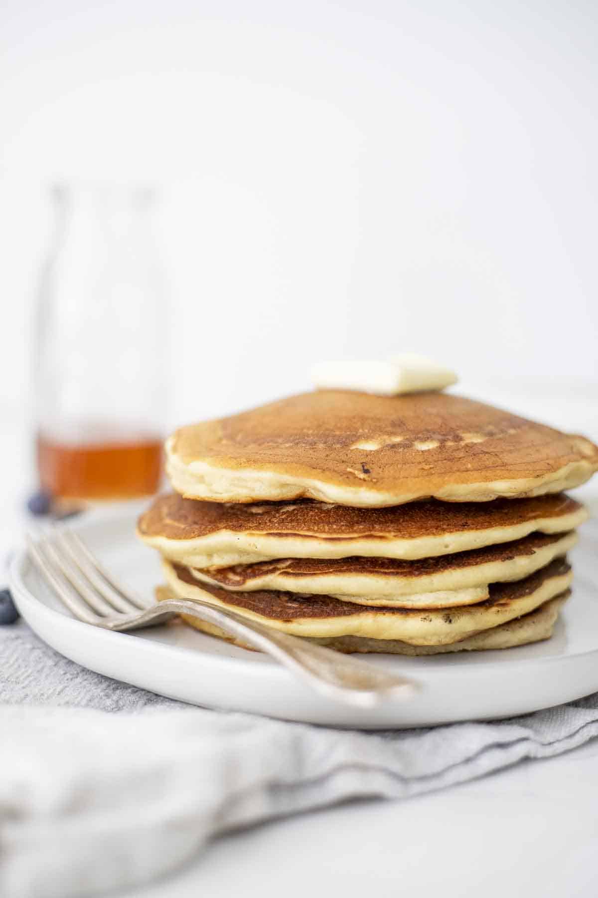 Quick Sourdough Discard Pancakes - Farmhouse on Boone